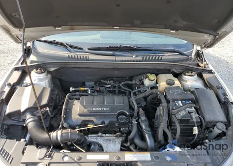 2014 Chevrolet Cruze Lt from USA, damaged, VIN 1G1PC5SB9E7400552